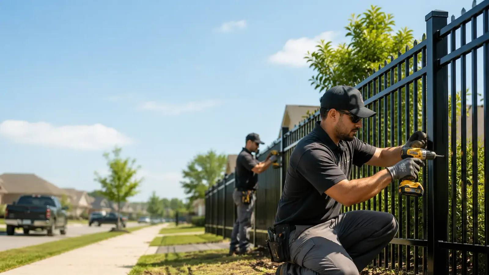 Metal Fence Installation in Glenmont, OH